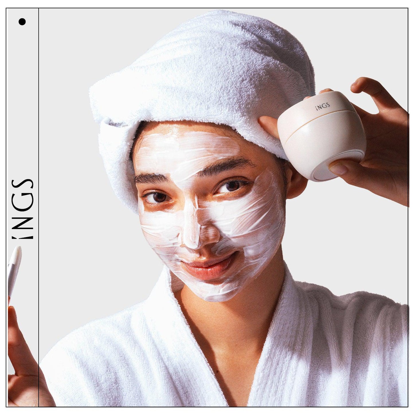 Overnight firming face mask for wrinkles