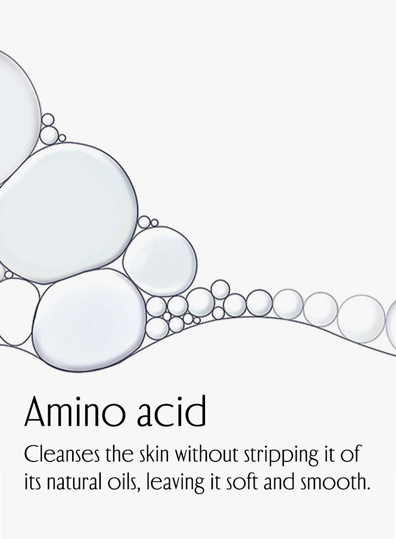 Amino acid. Cleanses the skin without stripping it of its natural oils, leaving it soft and smooth.